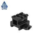 UTG 0.83" High 2-Slot Med-Profile Super Compact Riser Mount - Weaver Montageerhöhung 