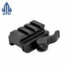 UTG 0,59" Medium 3-Slot QD Lever Mount Adapter und Riser - Weaver Montageerhöhung 