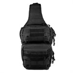 Rucksack / Utility Bag mit einem Trageriemen Schwarz NcS USA 